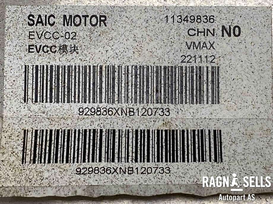 Styreenhet diverse til MG ZS EV 2022-->> (Type I, Fase 2)  (11349836|)