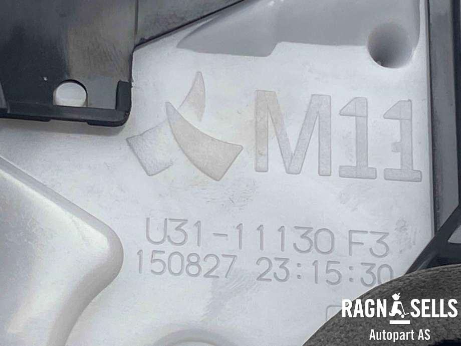 Låsekasse høyre foran til Toyota Yaris 2014-2020 (Type III, Fase 2)  (690300D540||U3111130)