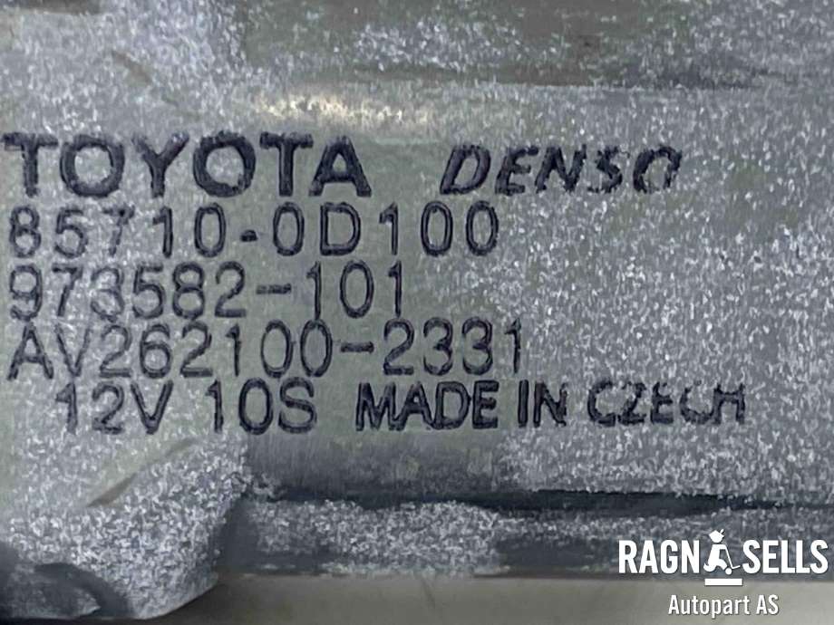 Ruteheis høyre foran til Toyota Yaris 2014-2020 (Type III, Fase 2)  (DENSO|698100D300|857100D100|)