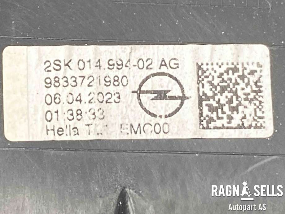Baklykt høyre ytre til Opel Mokka E 2020-->> (Type II)  (N/A|9833721980|)