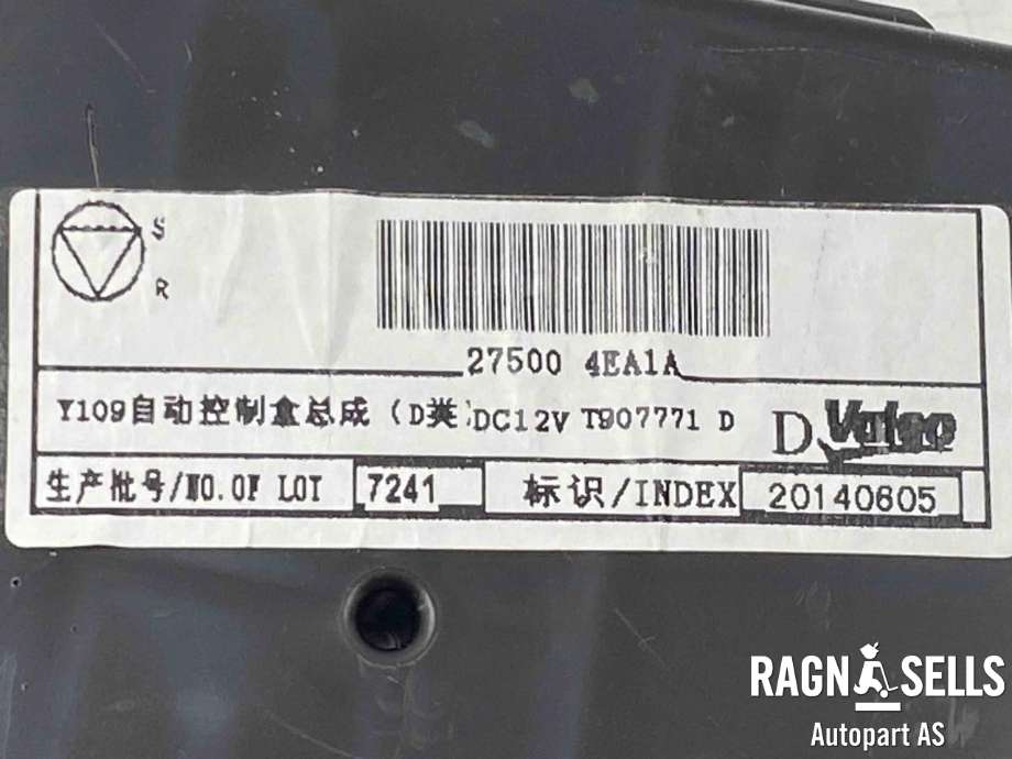 Varmeapparat betjening til Nissan Qashqai 2014-2021 (Type II)  (275004EA1A|)