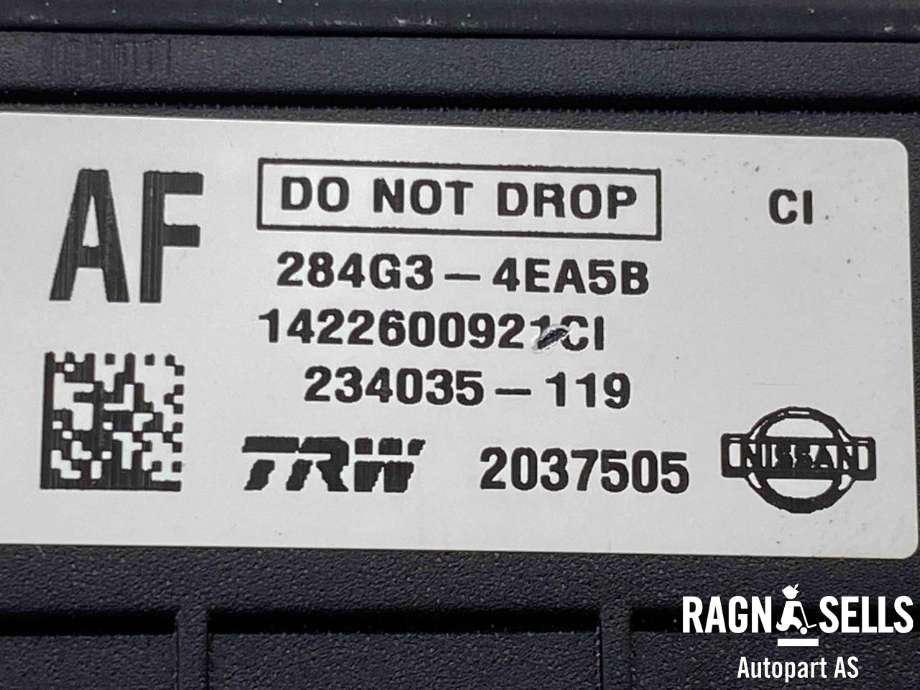 Parkeringskamera bak til Nissan Qashqai 2014-2021 (Type II)  (284G34EA5B|)