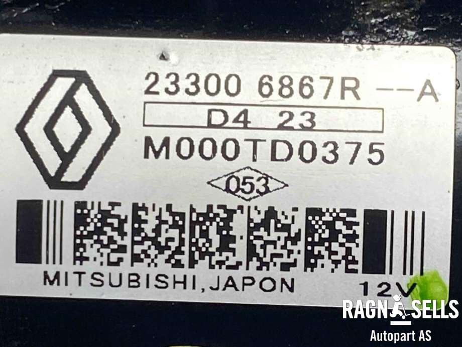 Starter til Nissan Qashqai 2014-2021 (Type II)  (233006867R|)