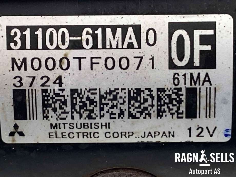 Starter til Suzuki SX4 S-CROSS 2013-->> (Type II)  (31100-61MA0|)