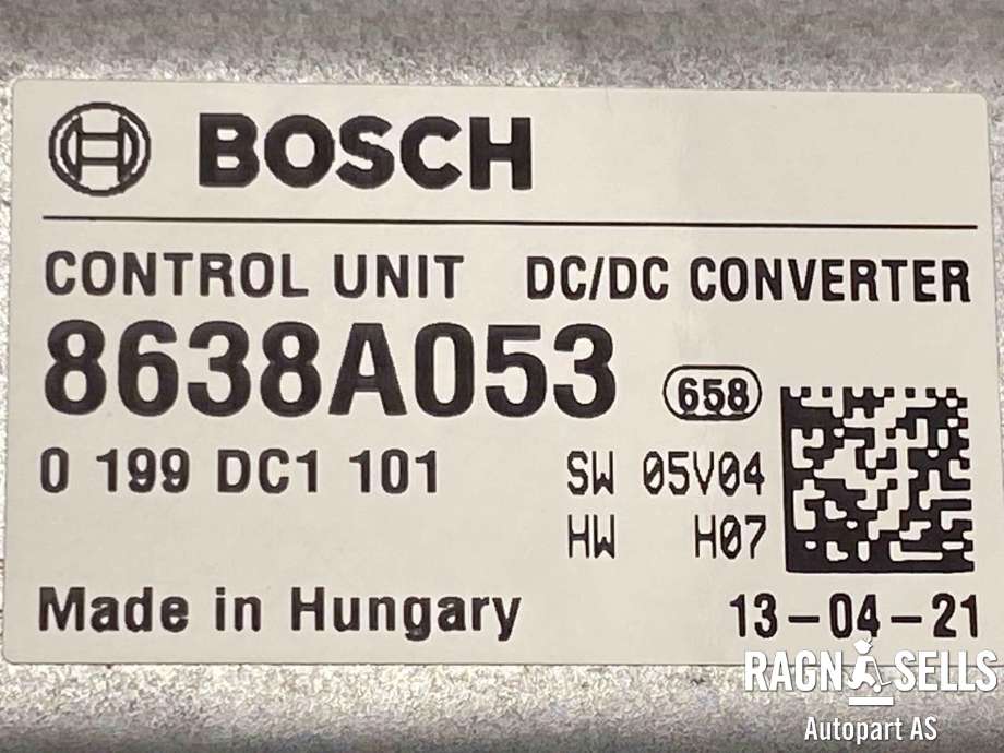 Styreenhet diverse til Citroën C4, Aircross 2012-2017  (BOSCH|8638A053|)