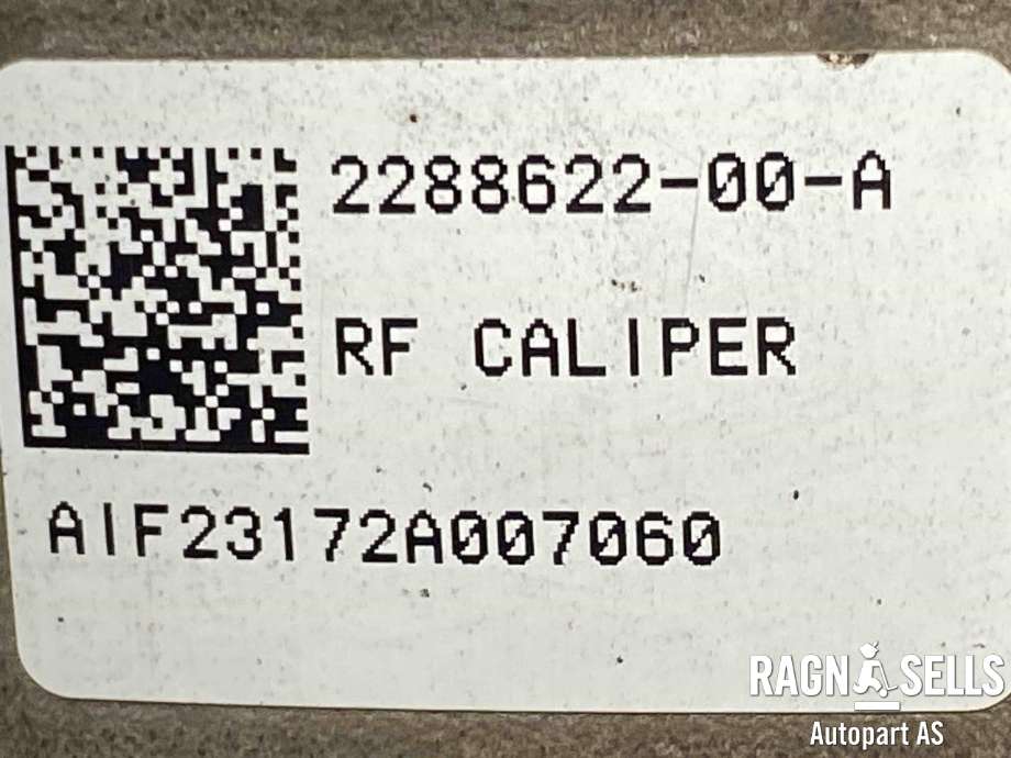 Bremsecaliper høyre foran til Tesla Model Y 2021-2024 (Type I)  (8008282-00-A|2288622-00-A|)