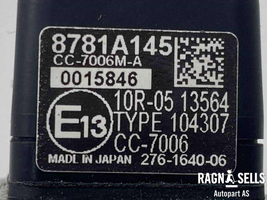 Kamera parkeringshjelp til Mitsubishi Outlander 2015-->> (Type III, Fase 2) (8781A145|)