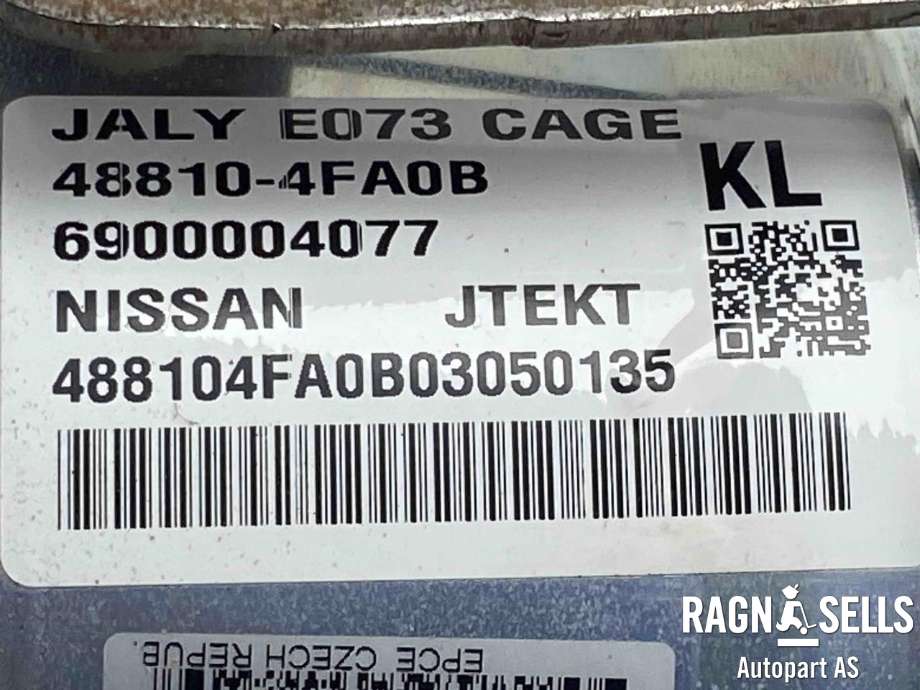 Rattaksel elektrisk servo til Nissan E-NV200 2014-->>  (488104FA0B|)