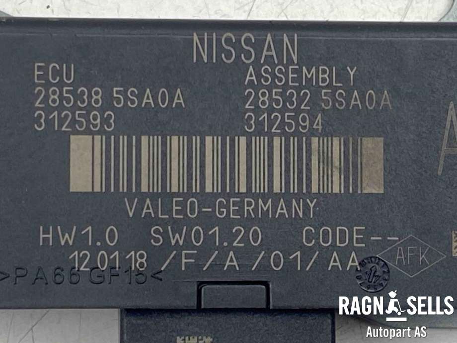 Styreenhet diverse til Nissan Leaf 2018-->> (Type II)  (285325SA0A|)