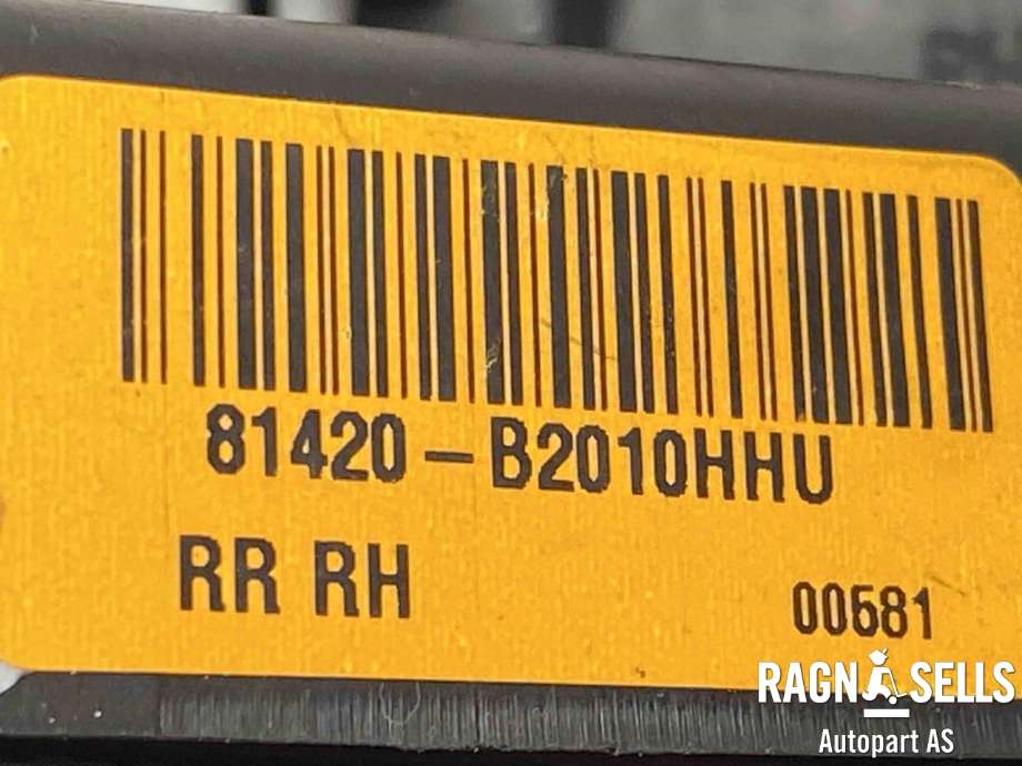 Låsekasse høyre bak til Kia Soul 2014-2019 (Type II) (81420B 2010|)