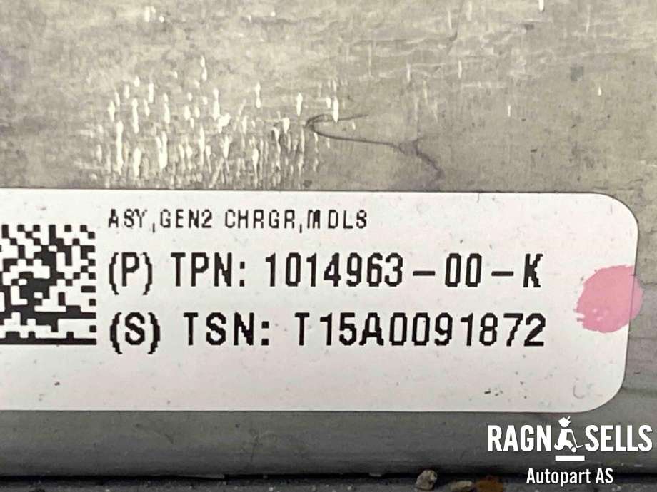 Batterilader (OBC - On Board Charger) til Tesla Model S 2013-2016 (Fase 1)  (1014963-00-K|)
