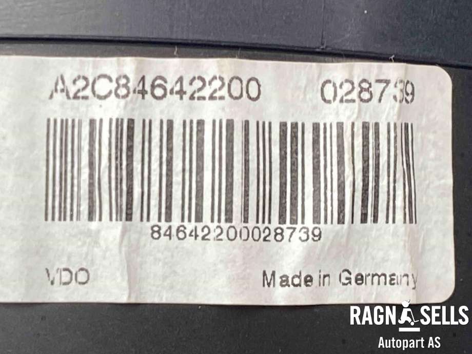 Instrumentpanel til VW Transporter / Caravelle 2009-2015 (Fase 2) (T5) (T5) (F 7E0 920 870 J|)