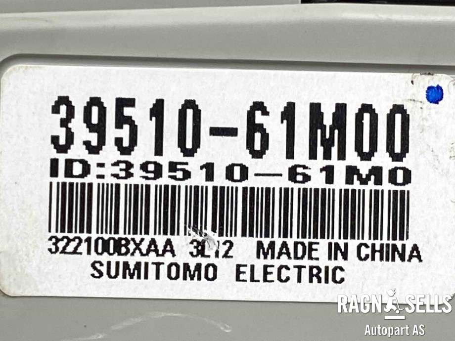 Varmeapparat betjening til Suzuki SX4 S-CROSS 2013-->> (Type II)  (3951061M00|)