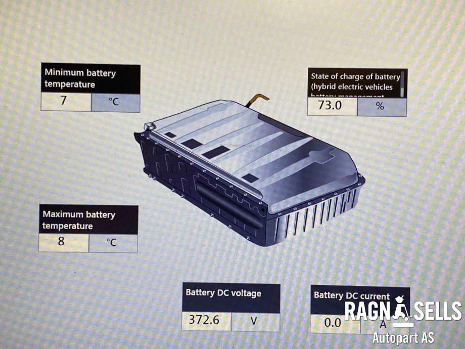 Batteripakke elbil til Hyundai Ioniq Electric 2016-2019 (Fase 1) (37501G 7250|)