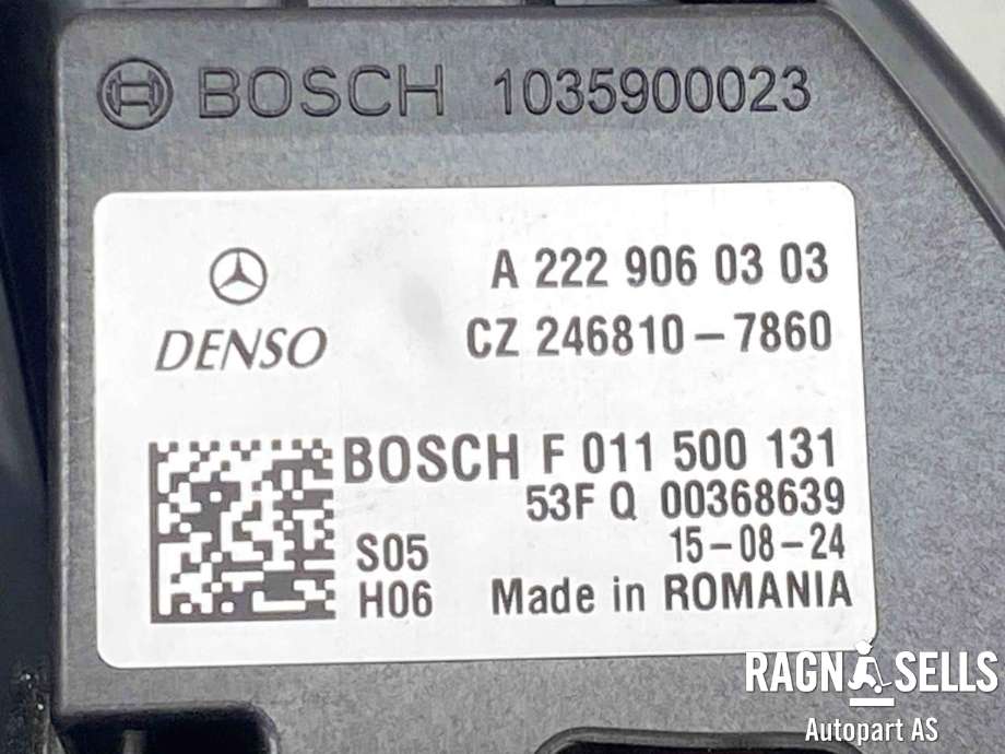 Varmeapparat motor til Mercedes B-Klasse, electric drive 2014-2018 (W242) (W242) (DENSO|A 246 906 16 01|A 222 906 03 03|)