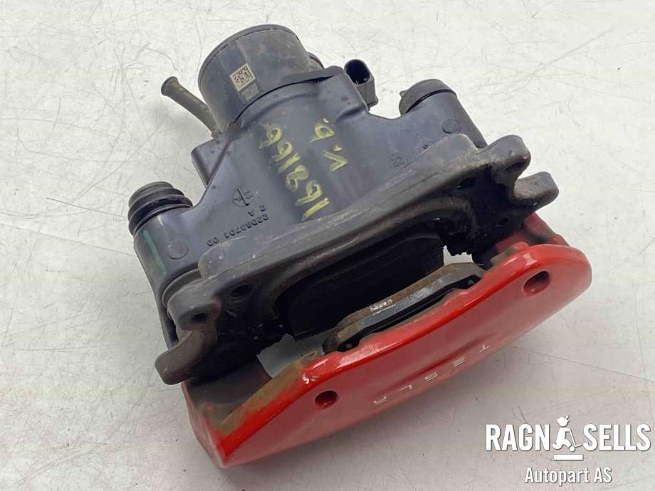 Bremsecaliper venstre bak, elektrisk til Tesla Model 3 2018-2023 (Fase 1)  (TESLA|8008224-00-E|1188643-00-C|)
