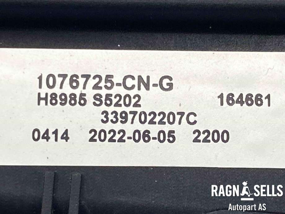 Viskermotor frontrute komplett m/overføring til Tesla Model 3 2018-2023 (Fase 1)  (1076725CNG|)