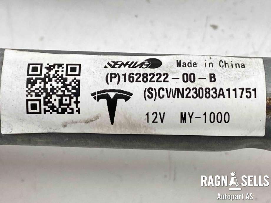 Viskermotor frontrute komplett m/overføring til Tesla Model Y 2021-2024 (Type I) (1628222-00-A|1628222-00-B|)