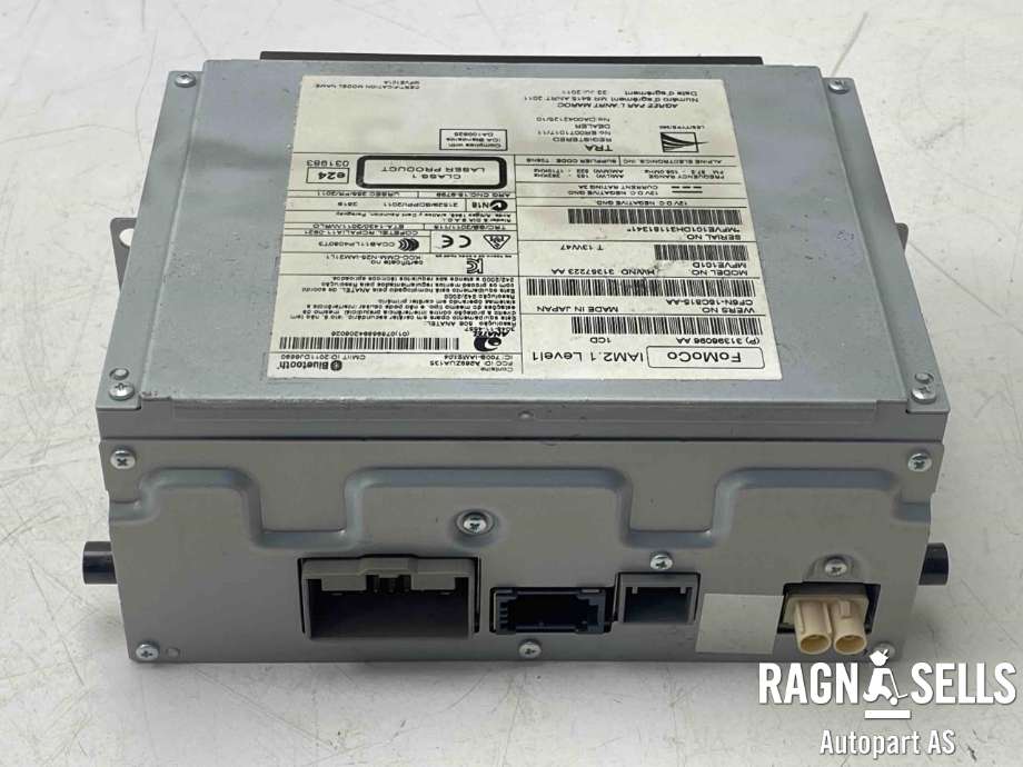 Bilstereo til Volvo V40 2012-2019  (36050605|31396096|CF6N-18C815-AA)