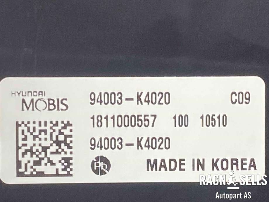 Instrumentpanel til Hyundai Kona 2017-2021 (Type I, Fase 1)  (94003K4020|)