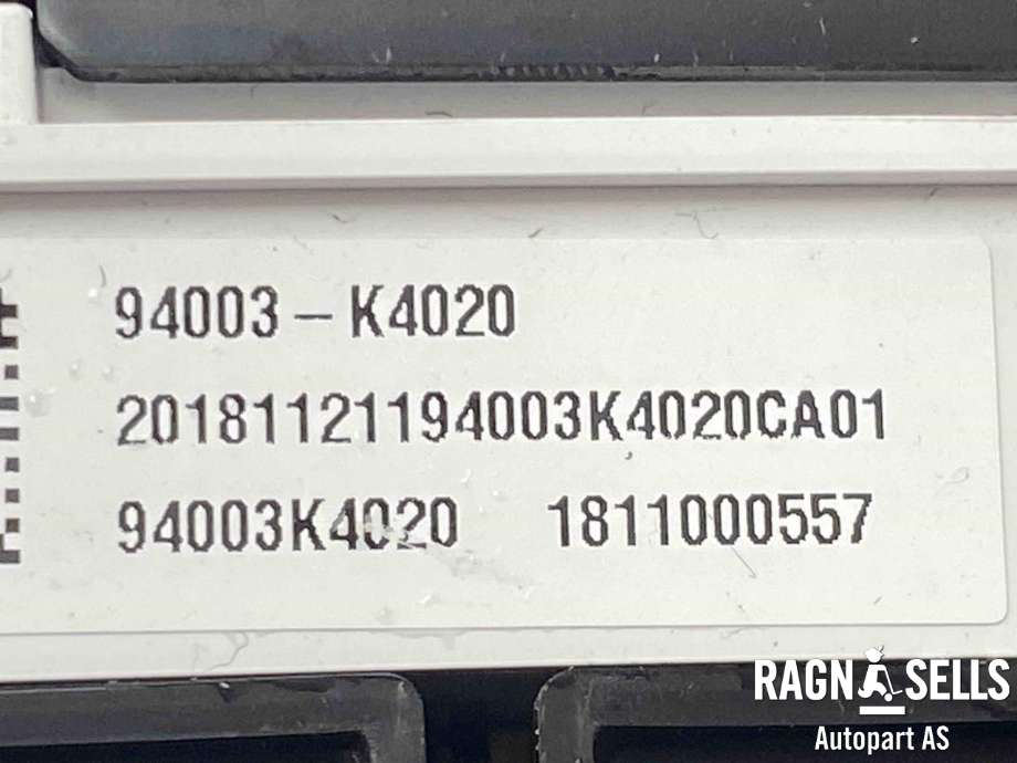 Instrumentpanel til Hyundai Kona 2017-2021 (Type I, Fase 1)  (94003K4020|)