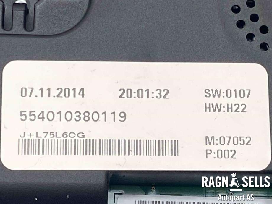 Instrumentpanel til VW E-Up 2013-2019  (12E920860C|)
