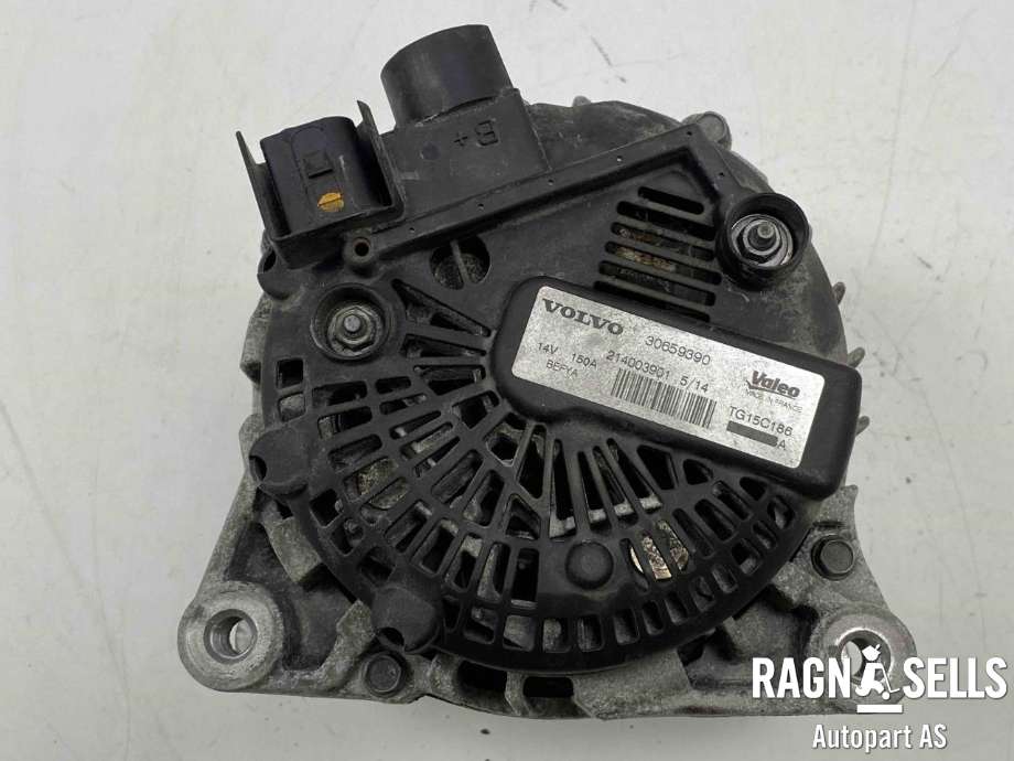 Dynamo diesel til Volvo V40 2012-2019  (VALEO|AV6N 10300 GC| AV6N10300GB| AV6N10300GD| AV6N10300GE|AV6N10300MB| AV6N10300MD| 1506300| 31285659| 36001117| 36001501|1685793| 1704769| 1707065| 1762377| 2260730| Y406-18-300| 30659390)