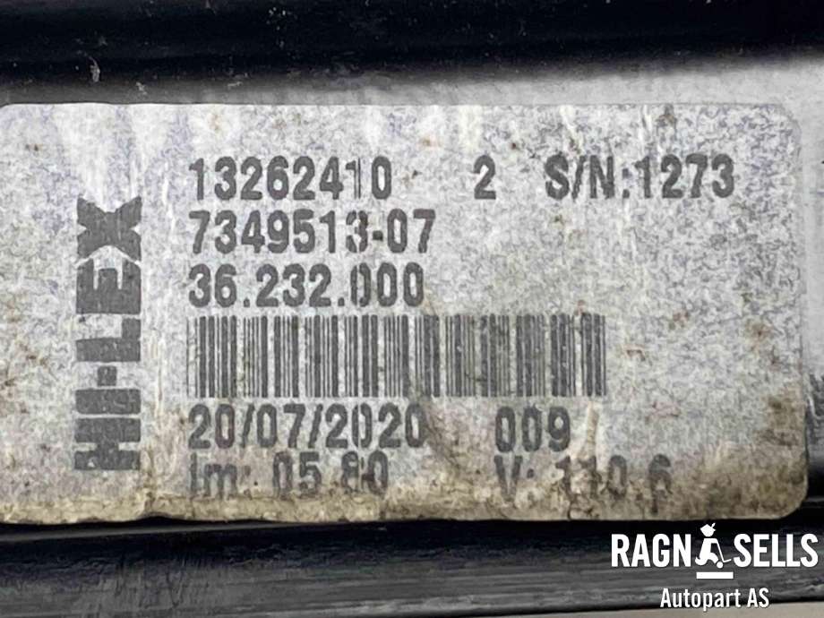 Ruteheis venstre foran til BMW X1 2015-2022 (F48) (F48) (51 33 7 434 785|)