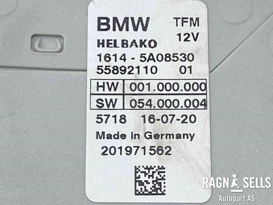Styreenhet drivstoffpumpe til BMW X1 2015-2022 (F48) (F48) (16 14 5 A08 530|)