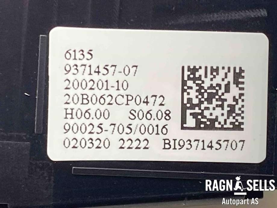 Bilstereo betjeningspanel til BMW X1 2015-2022 (F48) (F48) (64 11 9 371 457|9 371 457|)