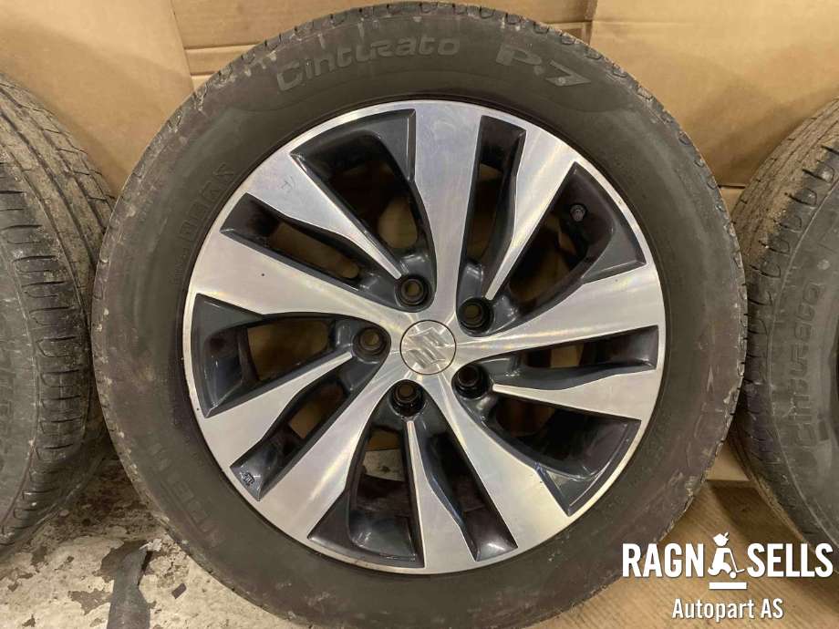 Hjulsett aluminium sommer til Suzuki SX4 S-CROSS 2013-->> (Type II)  (PIRELLI|5X114.3/ET50/60.1|215/55R17|)