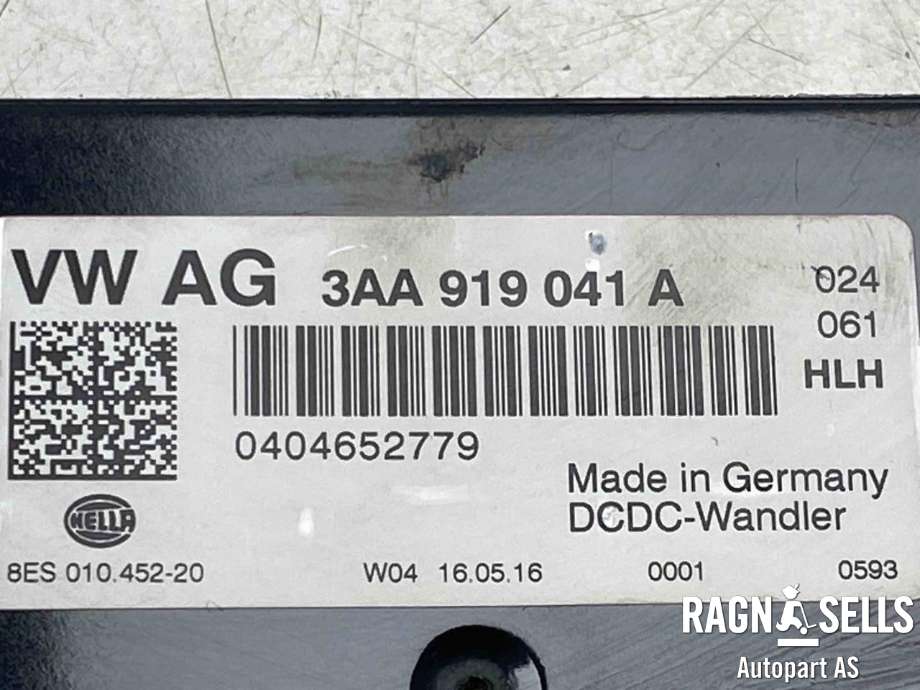 Styreenhet diverse til VW Transporter / Caravelle 2015-2019 (T6) (T6) (3AA 919 041 A|)