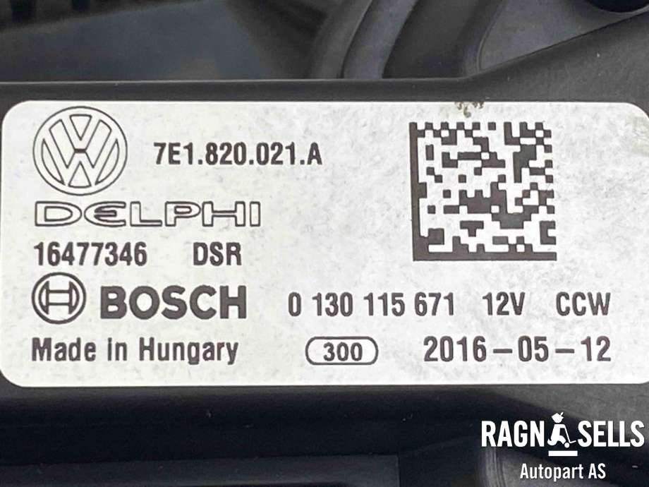 Varmeapparat motor til VW Transporter / Caravelle 2015-2019 (T6) (T6) (7E1 820 021 A|)