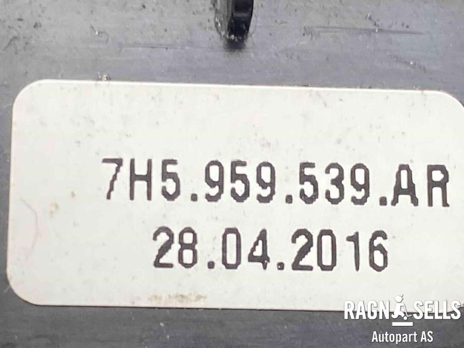 Bryter ruteheis førerdørspanel til VW Transporter / Caravelle 2015-2019 (T6) (T6) (7H5959539AR|)