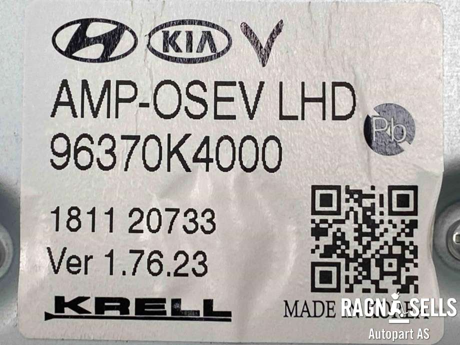 Bilstereo forsterker til Hyundai Kona 2017-2021 (Type I, Fase 1)  (KRELL|96370K4000|)