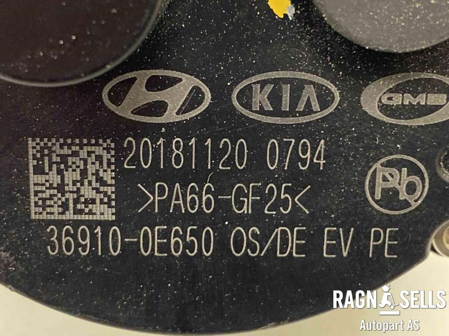 Vannpumpe elektrisk til Hyundai Kona 2017-2021 (Type I, Fase 1)  (369100E650|)