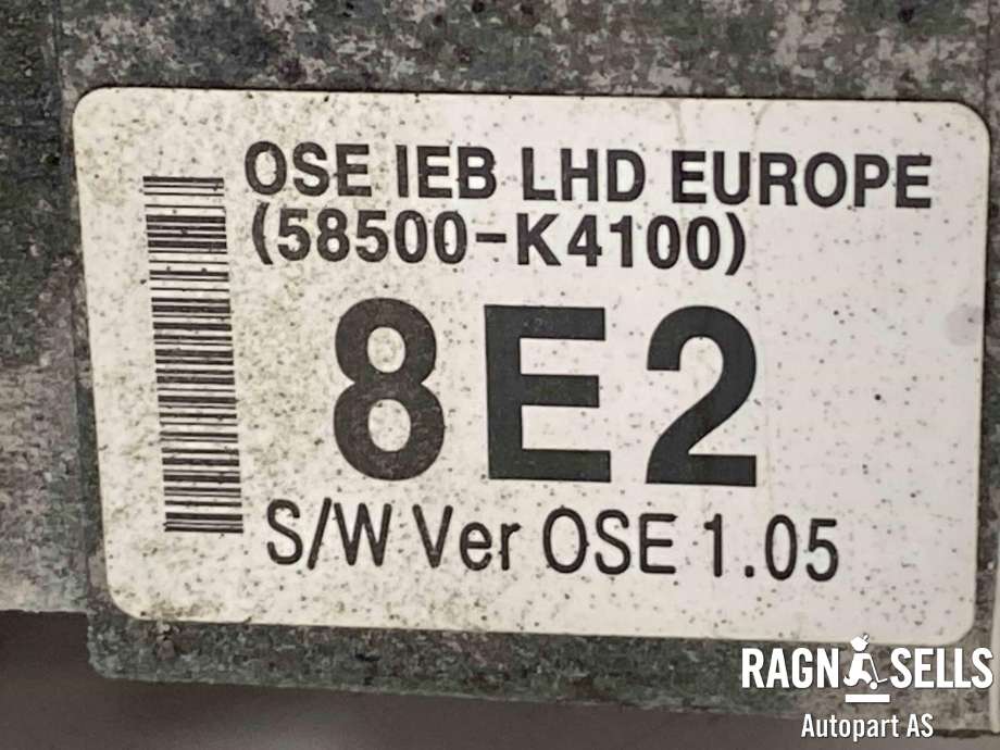 Bremsekraft-forsterker til Hyundai Kona 2017-2021 (Type I, Fase 1)  (58520K4000|58500K4100|58511K4100)