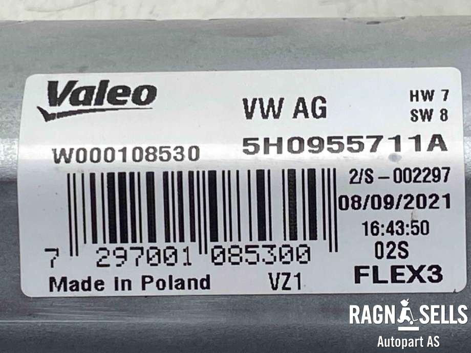 Viskermotor bakrute til VW ID.4 2020-->>  (5H0 955 711 A|)