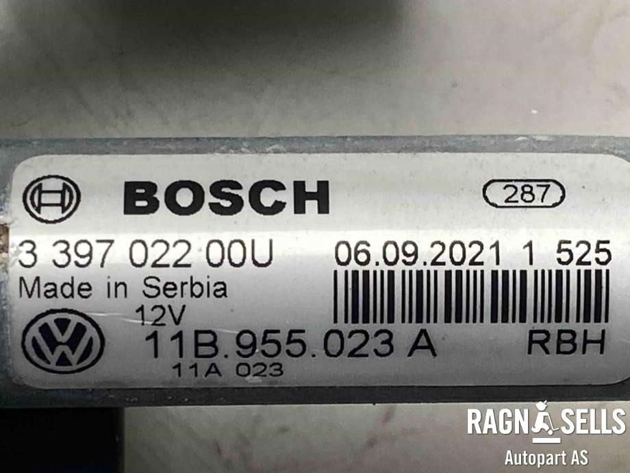 Viskermotor frontrute komplett m/overføring til VW ID.4 2020-->>  (11B 955 023 A|)