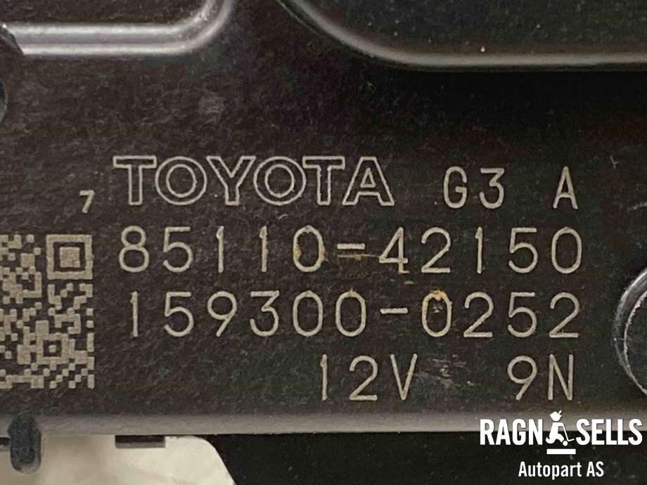 Viskermotor frontrute komplett m/overføring til Toyota RAV4 2009-2013 (Type III, Fase 2)  (8511042150|8515042150|8515042151)