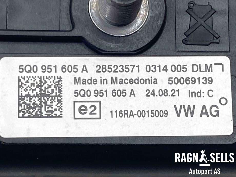 Horn/signalhorn til VW ID.4 2020-->>  (5Q0 951 605 A|)