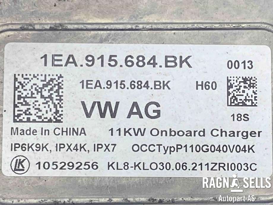 Batterilader (OBC - On Board Charger) til VW ID.4 2020-->>  (1EA 915 684 EB|)