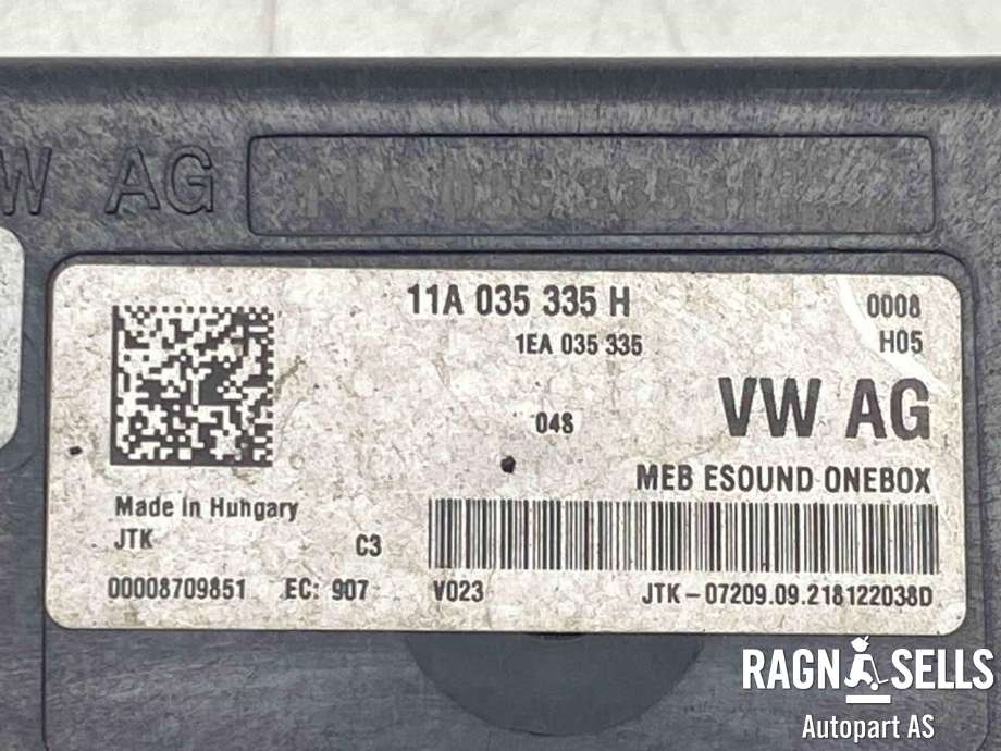 Høyttaler motorlyd, AVAS (Acoustic Vehicle Alerting System) til VW ID.4 2020-->>  (1EA035335|)