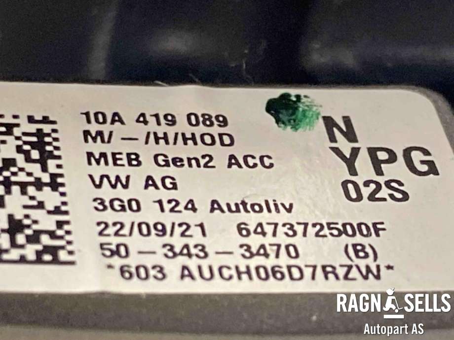 Ratt til VW ID.4 2020-->>  (10A 419 089 N|)