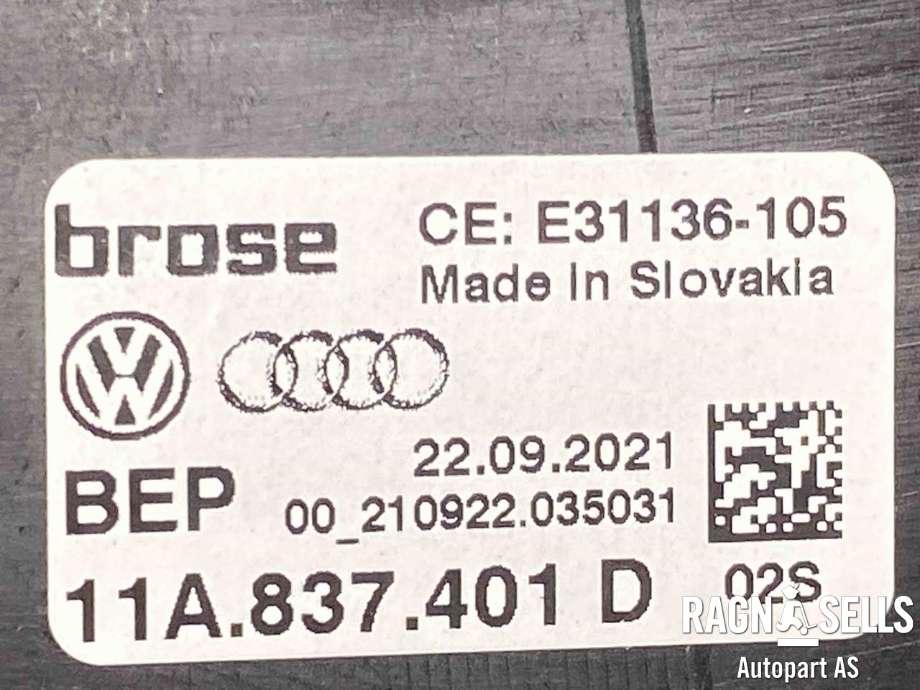 Ruteheis venstre foran til VW ID.4 2020-->>  (11A 837 461 D|)
