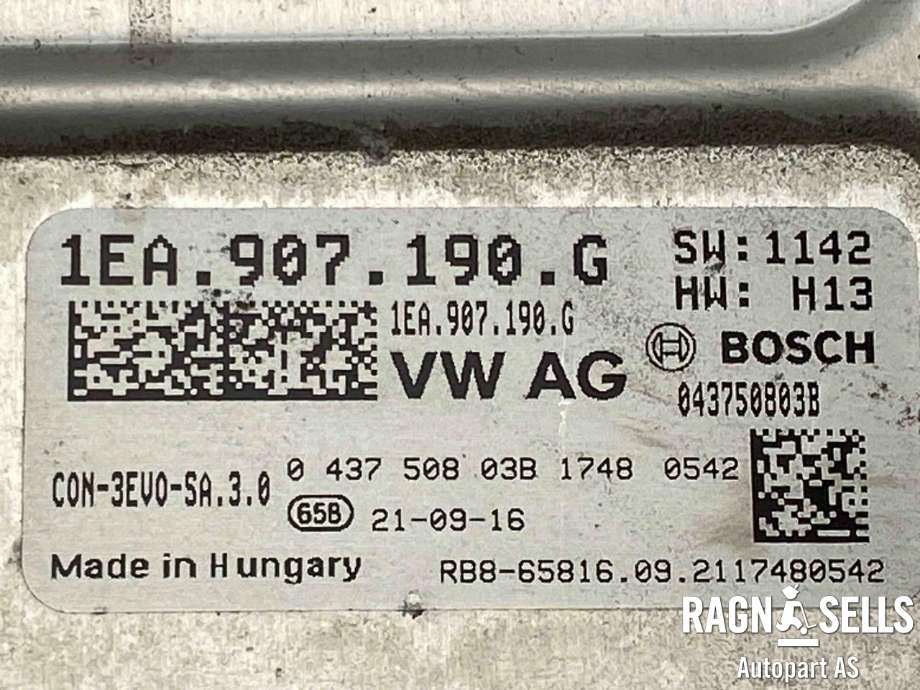 Styreenhet diverse til VW ID.4 2020-->>  (1EA 907 190 K|)