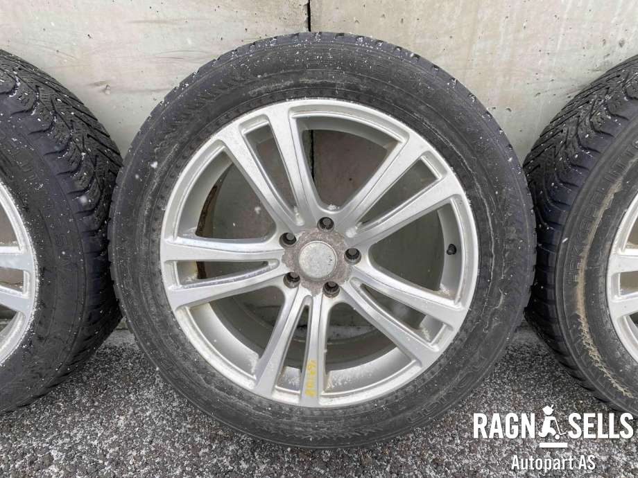 Hjulsett aluminium vinter til Citroën C4, Aircross 2012-2017  (NOKIAN|5X114|3/ ET 38/ NAV 67|1|225/55R18|)