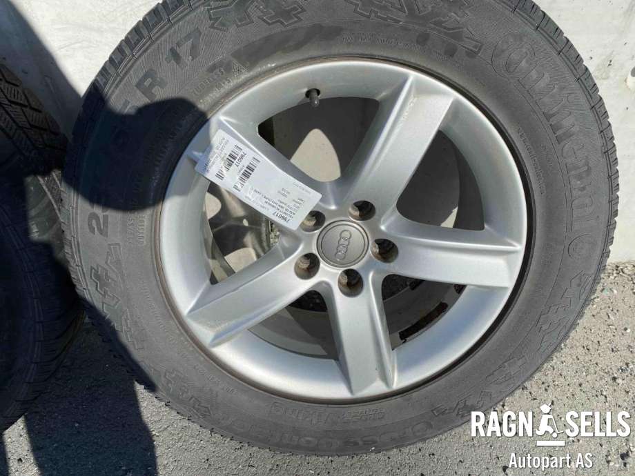 Felgsett aluminium til Audi Q5 2008-2012 (Type I, Fase 1)  (CONTINENTAL CROSSCONTACT|5X112/ET37/66|5|235/65/17|)