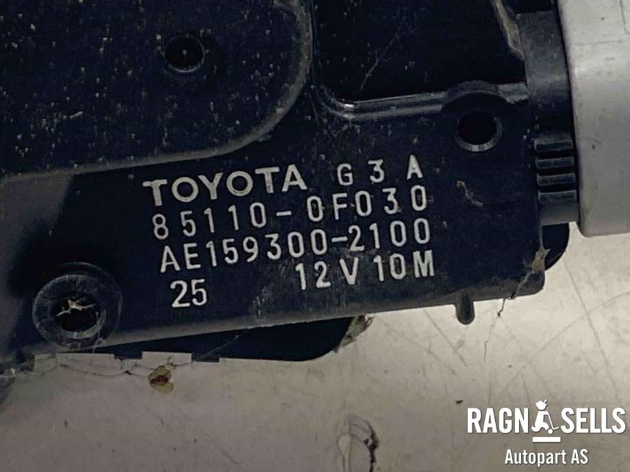 Viskermotor frontrute komplett m/overføring til Toyota Verso 2009-2016 (Type III)  (851500F030|851100F030|)