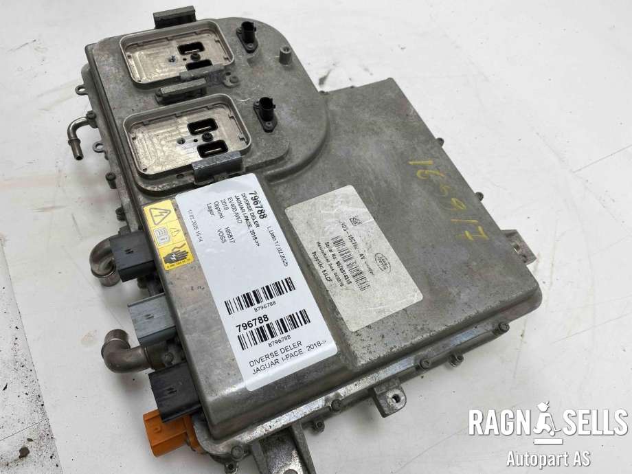 Batterilader (OBC - On Board Charger) til Jaguar I-PACE 2018-->>  (J9D310C762AY|J9D310C762AV|T4K10173|T4K20006|J9D310C762AAG)